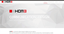 Desktop Screenshot of hom3.it