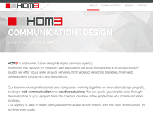 Tablet Screenshot of hom3.it